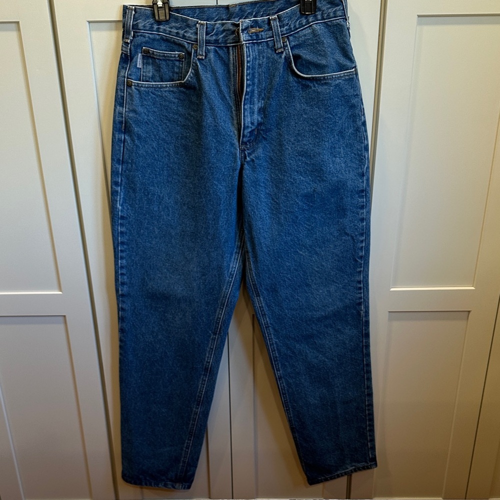 Carhartt Men's Relaxed Fit Blue Jeans